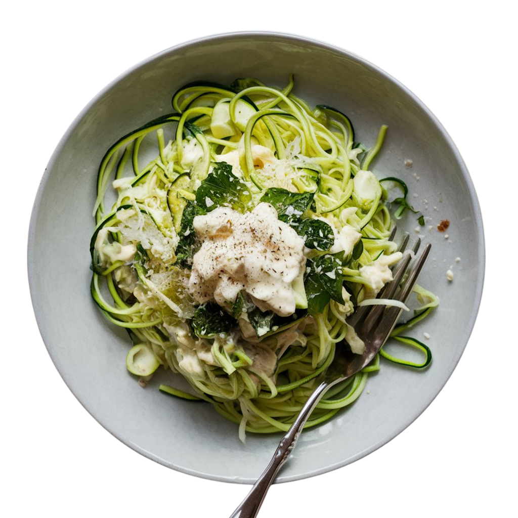 Read more about the article Easy Zucchini Noodle Alfredo