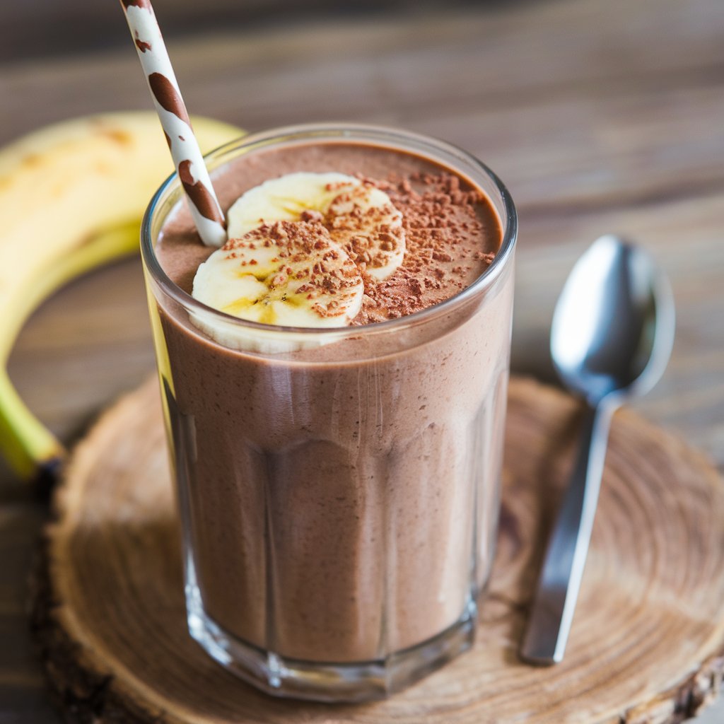 Chocolate Peanut Butter Smoothie