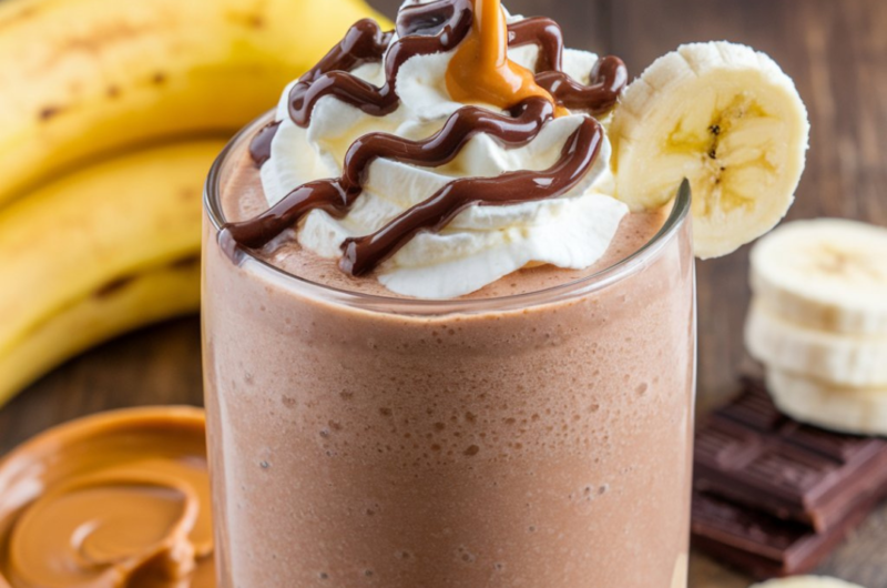 Chocolate Peanut Butter Smoothie recipe