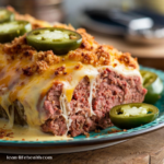 Jalapeno Popper Stuffed Meatloaf