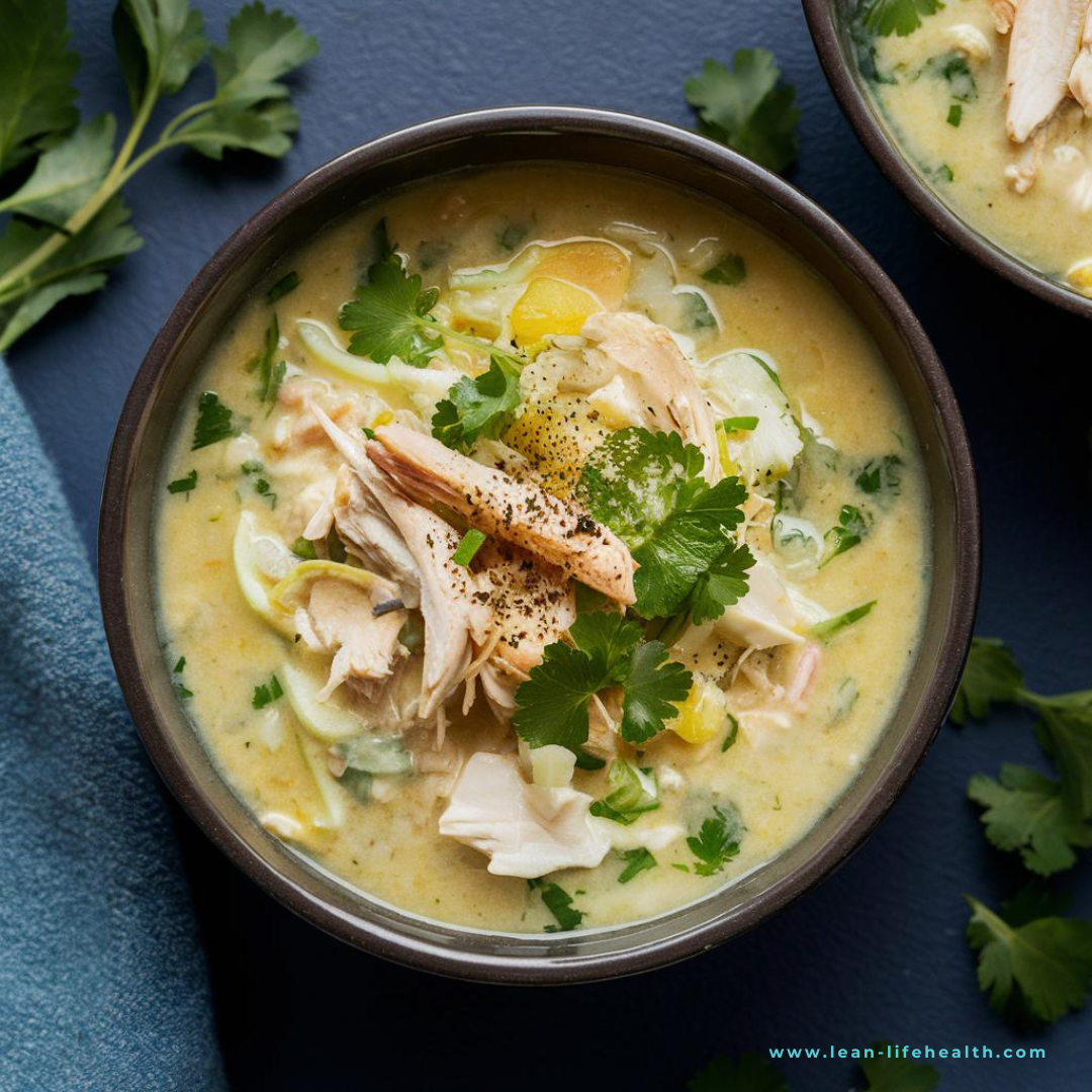 Keto Chicken Alfredo Soup