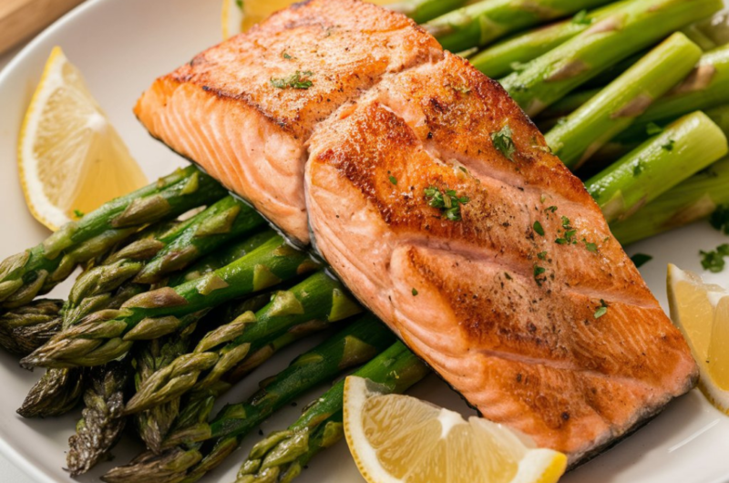 Salmon and Asparagus recipe