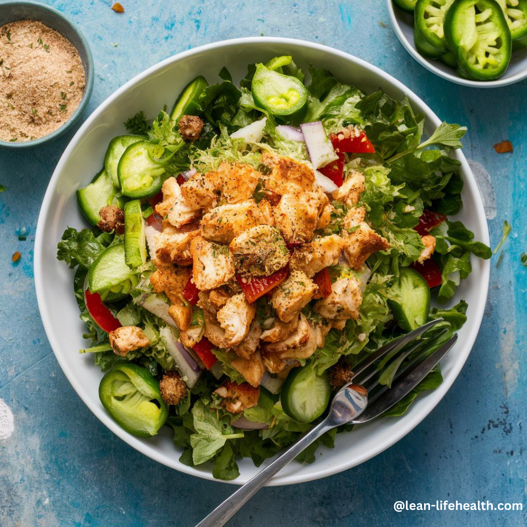 Jalapeño Popper Chicken Salad