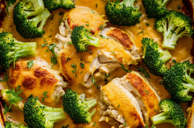 Delicious Keto Chicken Broccoli Casserole Recipe