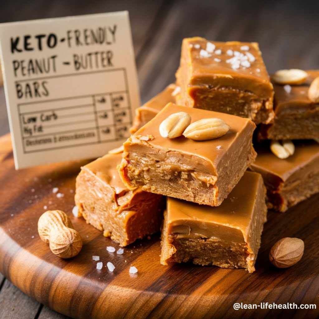 Keto Peanut Butter Bars