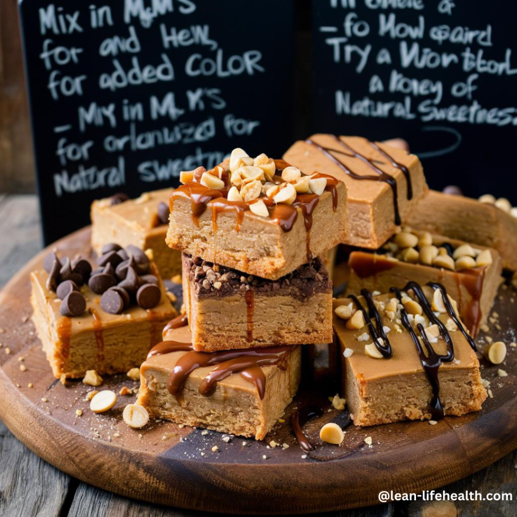 Keto Peanut Butter Bars