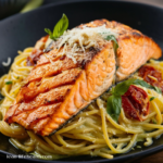 Delicious Garlic Butter Tuscan Salmon Recipe for Dinner