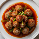 Keto Firecracker Meatballs